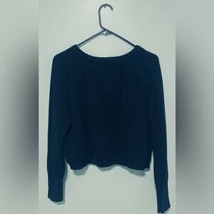 American Apparel Black Fisherman’s Sweater